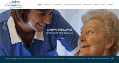 Desktop Screenshot of prealpina.net